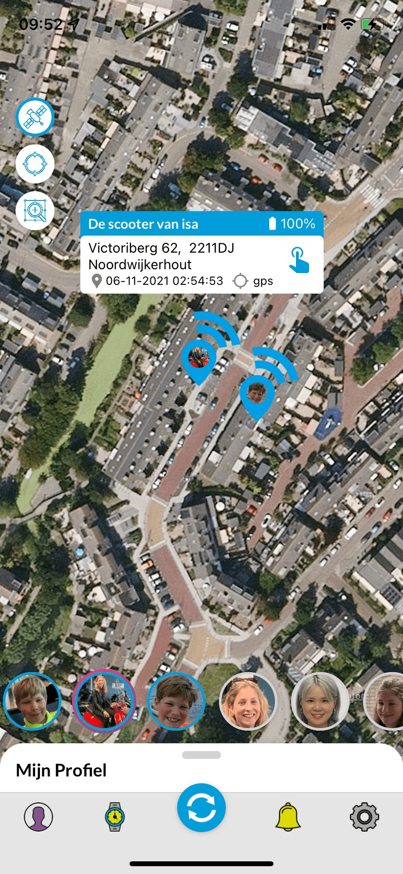 Scooter van Isa GPS trackers voor Scooters min