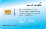 Prepaid-SIM-Karte mit Startguthaben - One2track